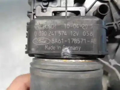 Second-hand car spare part front windshield wiper motor for ford fiesta (cb1) motor 1.6 ltr. - 70 kw tdci cat oem iam references 8a6117b571ab  3397021360