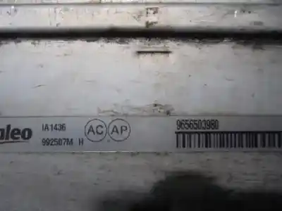 Peça sobressalente para automóvel em segunda mão intercooler por citroen c4 picasso avatar referências oem iam 9656503980  992507mh