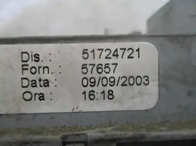 Автозапчастина б/у реле/запоперівник для lancia ypsilon (101) 1.3 16v multijet argento посилання на oem iam 51724721  57657