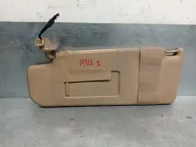 Pièce détachée automobile d'occasion pare-soleil gauche pour volkswagen passat b5.5 variant (3b6) 1.9 tdi références oem iam 6x0857551  