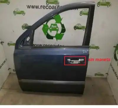 Peça sobressalente para automóvel em segunda mão porta da frente esquerda por kia sorento 2.4 16v cat referências oem iam 188345