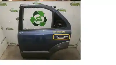 Peça sobressalente para automóvel em segunda mão porta do automóvel traseira esquerda por kia sorento 2.4 16v cat referências oem iam 770033e100