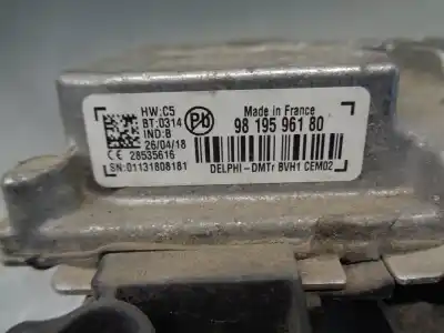 Second-hand car spare part start/stop control unit for citroen c4 cactus 1.2 thp 110 oem iam references 9819596180  