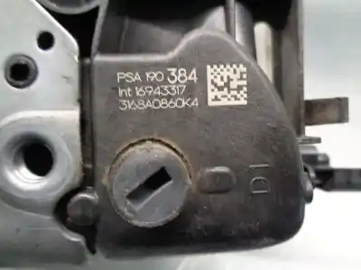 Second-hand car spare part front right door lock for citroen c4 cactus 1.2 thp 110 oem iam references psa190384  