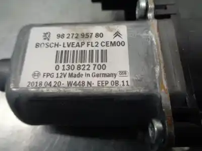 Second-hand car spare part passenger side right window regulator for citroen c4 cactus 1.2 thp 110 oem iam references 9827295780  