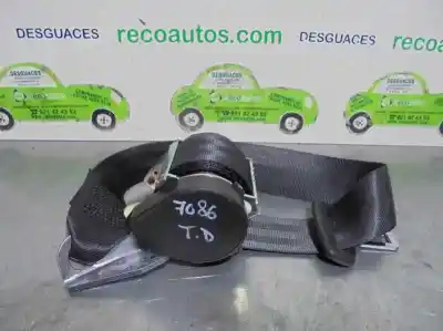 Peça sobressalente para automóvel em segunda mão cinto de segurança traseiro direito por seat leon (1p1) 1.2 tsi referências oem iam 1p0857806c