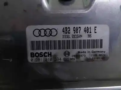 Second-hand car spare part ecu engine control for audi a6 berlina (4b2) 2.5 tdi oem iam references 4b2907401e  0281010394