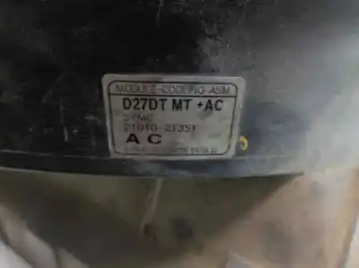 Автозапчастина б/у передня решіта радіатора для ssangyong rodius 2.7 turbodiesel cat посилання на oem iam 2165121050  