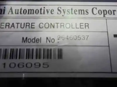 Second-hand car spare part climate control for daewoo evanda (klal) 2.0 oem iam references 96460537  96460537