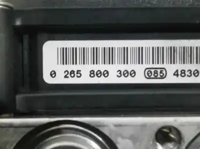 Peça sobressalente para automóvel em segunda mão abs por renault scenic ii confort authentique referências oem iam 8200068695  0265800300