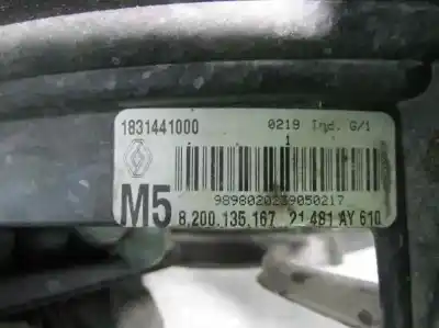 Автозапчасти б/у электрический вентилятор за renault modus 1.4 16v ссылки oem iam 8200135167  1831441000