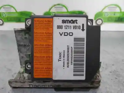 Second-hand car spare part airbag control unit for smart coupe turbo cat oem iam references 0001211v010