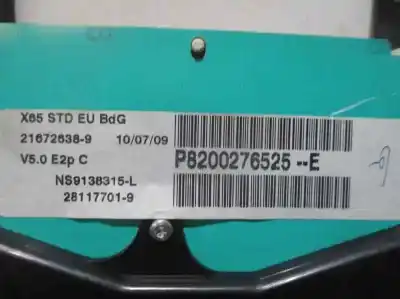 Автозапчастина б/у панель інструментів для renault clio ii fase ii (b/cb0) 1.5 dci diesel 64 cv / 47 kw посилання на oem iam p8200276525e  ns9138315l