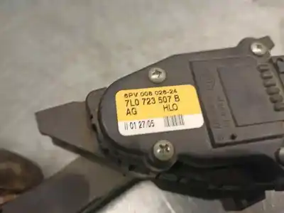 Peça sobressalente para automóvel em segunda mão pedal do acelerador por volkswagen touareg (7la, 7l6, 7l7) 3.0 v6 tdi referências oem iam 7l0723507b  6pv00802624