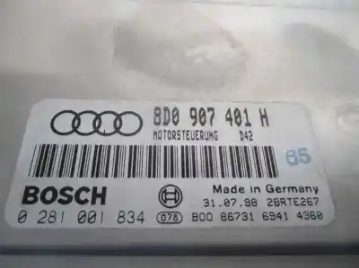 Автозапчастина б/у ебу контролер двигуна для audi a4 b5 avant (8d5) 2.5 tdi посилання на oem iam 8d0907401h  0281001834
