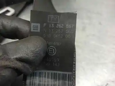Pezzo di ricambio per auto di seconda mano cintura di sicurezza anteriore destra per opel corsa d 1.3 16v cdti riferimenti oem iam 607707600c  607707600c