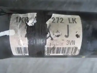 Автозапчастина б/у передня права трансмісія для volkswagen jetta (1k2) 1.4 16v tsi посилання на oem iam 1k0407272lk  2frj