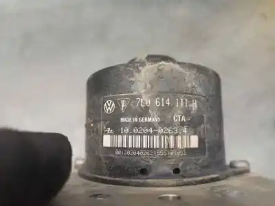Peça sobressalente para automóvel em segunda mão abs por volkswagen touareg (7la, 7l6, 7l7) 3.0 v6 tdi referências oem iam 7l0614111h  10092503313