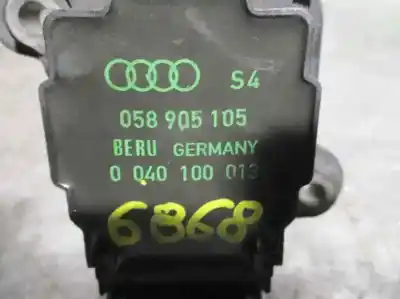 Автозапчастина б/у котушка запалювання для audi a3 (8l) 1.8 20v turbo посилання на oem iam 058905105  0040100013