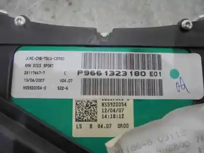 Автозапчастина б/у панель інструментів для peugeot 307 break/sw (s2) 1.6 hdi посилання на oem iam 9661323180  9661323180