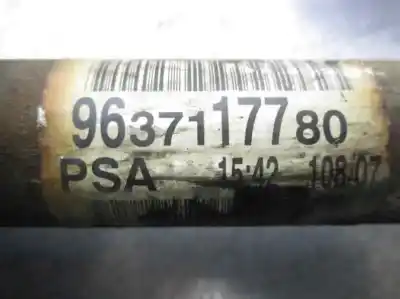 Автозапчастина б/у передня ліва трансмісія для peugeot 307 break/sw (s2) 1.6 hdi посилання на oem iam 9637117780  