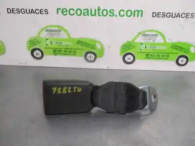 Peça sobressalente para automóvel em segunda mão chicote / encaixe cinto segurança traseiro direito por peugeot 107 (pm_, pn_) 1.4 hdi referências oem iam e034501
