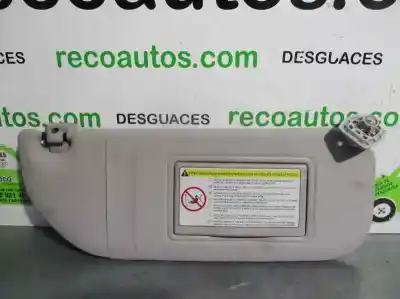 Peça sobressalente para automóvel em segunda mão para-sol direito por peugeot 107 (pm_, pn_) 1.4 hdi referências oem iam 