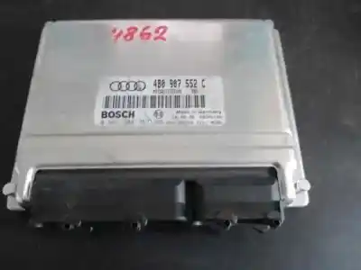 Second-hand car spare part ecu engine control for audi a4 berlina (b5) 2.4 oem iam references 4b0907552c