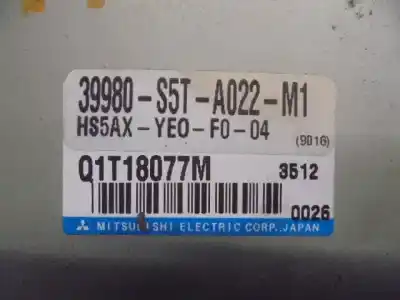 Gebrauchtes Autoersatzteil ecu-motorsteuergerät uce motorsteuergerät zum honda civic berlina 3 (ep1/2) 1.4 90 cv / 66 kw oem-iam-referenzen 39980s5ta022m1  q1t18077m