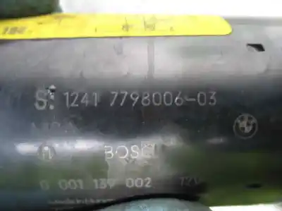 Second-hand car spare part starter motor for bmw 1 (e81) 118 i oem iam references 12417798006  0001139002