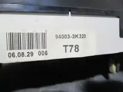 Peça sobressalente para automóvel em segunda mão quadrante por hyundai sonata (nf) 2.0 crdi comfort i referências oem iam 940033k320  