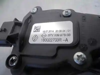 İkinci el araba yedek parçası pedal potansiyometre için dacia sandero ii 1.5 dci oem iam referansları 180022703r  6pv00997803