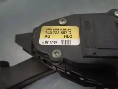 Автозапчасти б/у педальный потенциометр за audi q7 (4l) 3.0 tdi ссылки oem iam 7l0723507d  6pv00802624