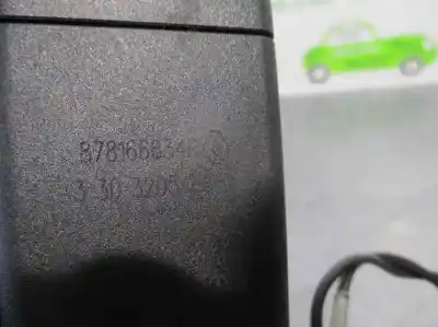 Pièce détachée automobile d'occasion boucle de ceinture de sécurité pour dacia sandero ii 1.5 dci références oem iam 878166634r  