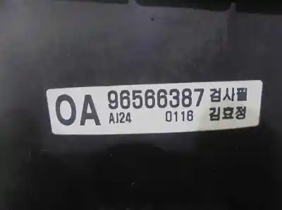 Second-hand car spare part dashboard for daewoo matiz 0.8 cat oem iam references 158313  96566387