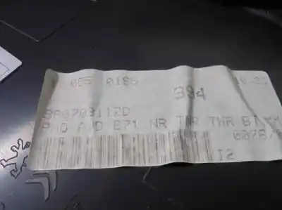 Автозапчасти б/у обивка передней правой двери за citroen c4 lim. collection ссылки oem iam 98070311zd  