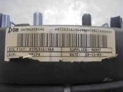 Автозапчасти б/у передняя левая подушка безопасности за fiat idea (135) 1.4 ссылки oem iam 07353161960  07353161960