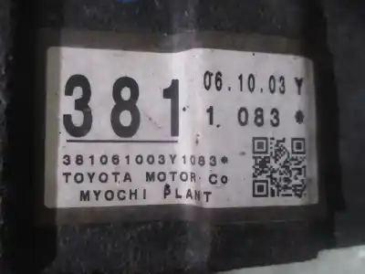 Gebrauchtes Autoersatzteil hinteres differenzial zum lexus is 200 (ds2/is2) 220d oem-iam-referenzen 381061003y1083 3.266 4111030a90