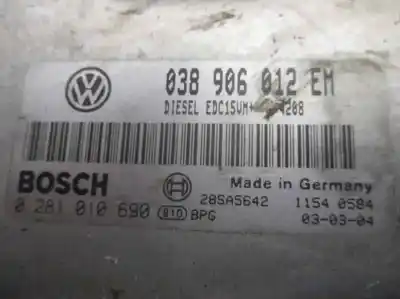 Peça sobressalente para automóvel em segunda mão centralina de motor uce por seat ibiza iii (6l1) 1.9 sdi referências oem iam 038906012em  0281010690