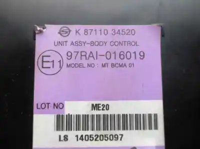 Second-hand car spare part electronic module for ssangyong korando 2.0 td cat oem iam references 8711034520  1405205097