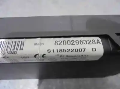 Peça sobressalente para automóvel em segunda mão módulo eletrônico por dacia logan 1.4 cat referências oem iam 8200296328a  s118522007
