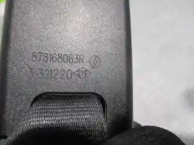 Pièce détachée automobile d'occasion boucle de ceinture de sécurité pour dacia sandero ii 1.5 dci références oem iam 878168063r  