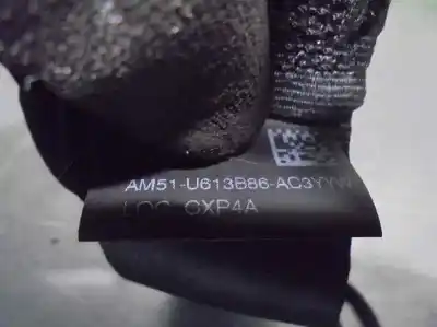Автозапчастина б/у задній правий ремін безпеки для ford grand c-max (dxa/cb7, dxa/ceu) 1.6 tdci посилання на oem iam am51u613b86ac  