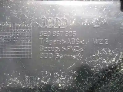 Автозапчасти б/у обивка задней левой двери за audi a4 avant (8e) 2.0 tdi ссылки oem iam 8e0867305  