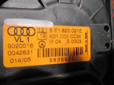 Автозапчастина б/у тепловий двигун для audi a4 avant (8e) 2.0 tdi посилання на oem iam 8e1820021e  983692c
