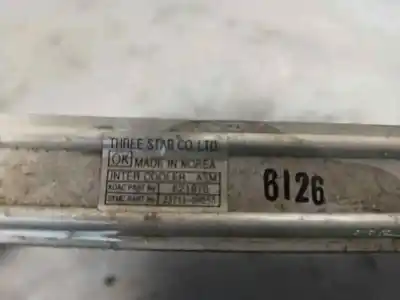 Piesă de schimb auto la mâna a doua radiator aer intercooler pentru ssangyong kyron 2.0 xdi 4x4 referințe oem iam 2371109050 621970 three star 