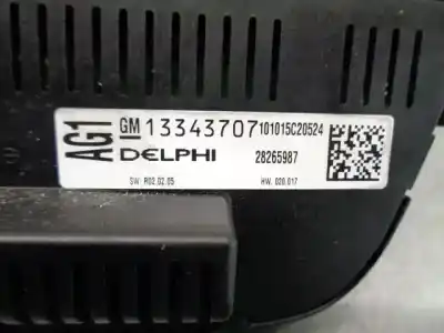 Автозапчастина б/у клімат-контроль для opel astra j (p10) 1.6 cdti (68) посилання на oem iam 13343707  