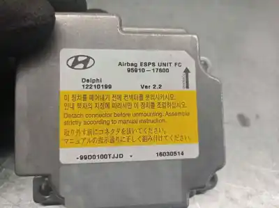 İkinci el araba yedek parçası hava yastigi kontrol ünitesi için hyundai matrix (fc) 1.5 crdi gls oem iam referansları 9591017600  12210199