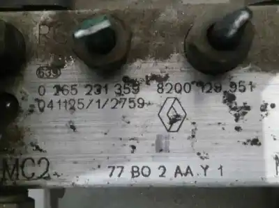 Автозапчастина б/у абс для renault modus / grand modus (f/jp0_) 1.5 dci (fp0d jp0d) посилання на oem iam 8200129951  0265231359