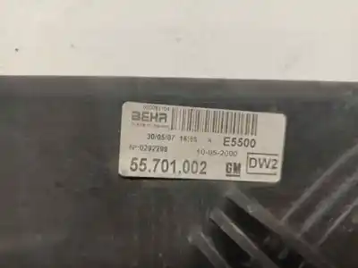 İkinci el araba yedek parçası elektro fan için opel corsa d (s07) 1.2 (l08 l68) oem iam referansları 55701410  e5480